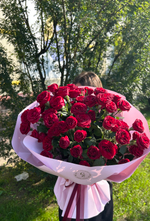 15 веточек кустовых роз