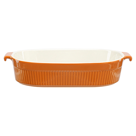 Блюдо для запекания soft ripples, 35,9х23,3 см, карамельное