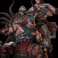 Shao and Goro - Mortal Kombat