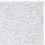 Салфетка из МИКРОФИБРЫ 40х80 см WHITE ULTRA DENSE OVERLOCK белая 280 г/м2 LAIMA HOME (5 штук в упаковке)