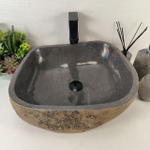 Раковина из речного камня RS-65472 48*43*16 0856