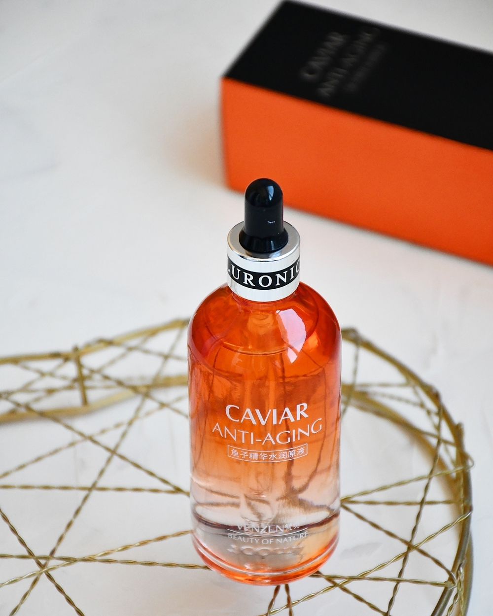 Антивозрастная сыворотка с экстрактом чёрной икры, 100мл