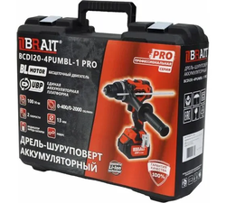 Дрель, 20 В, 2000 об/мин, патрон - быстрозажимной, разноцветный