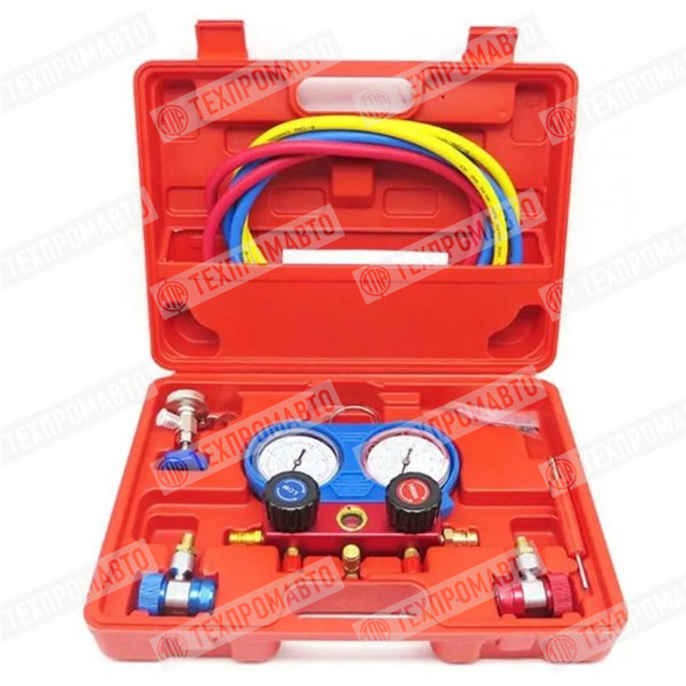 Манометрический коллектор для хладогена, БРС, шланги, кейс