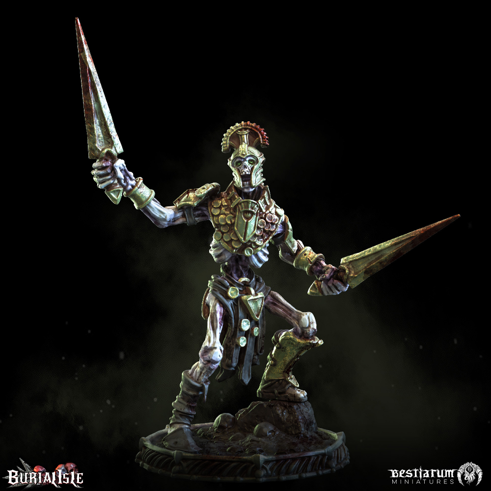 Погребальный остров Burial Isle 32mm Миниатюры