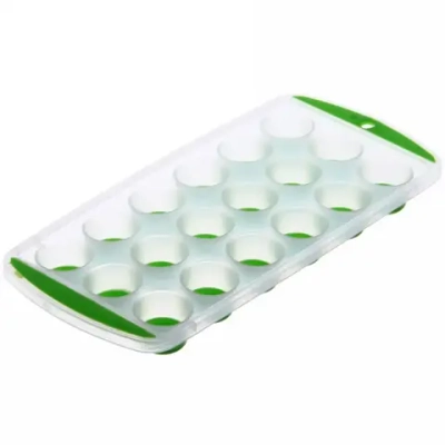 Форма для льда пластиковая с силиконом «Шарики» 24,5*11,5см
