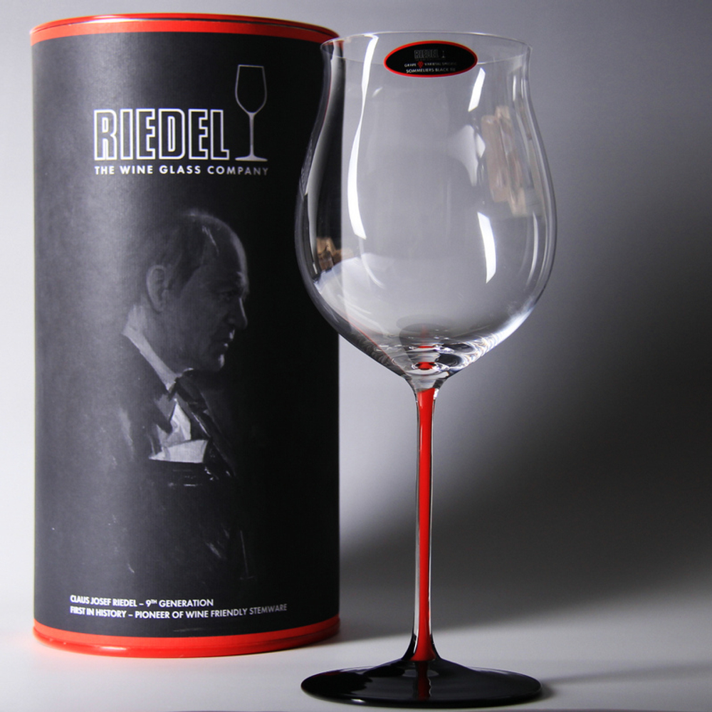 Бокал для красного вина 1050 мл Riedel Burgundy Grand Cru R-Black Австрия упаковка