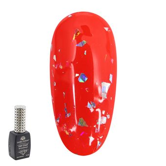 Топ без липкого слоя, Holographic Foil Top, 12мл