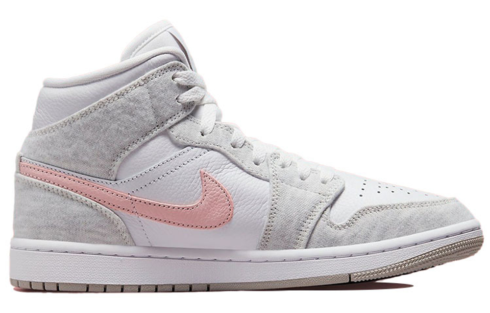 Кроссовки Jordan Air Jordan 1 Mid Se "Light Iron Ore" (Женская размерная сетка)