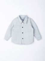 Рубашка джинсовая "Серо-голубой"