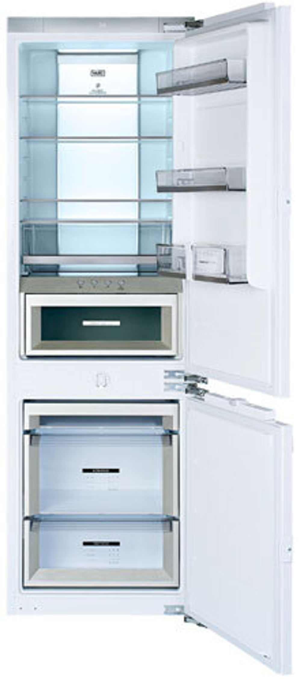 Встраиваемый двухкамерный холодильник Vard VIC177NIW