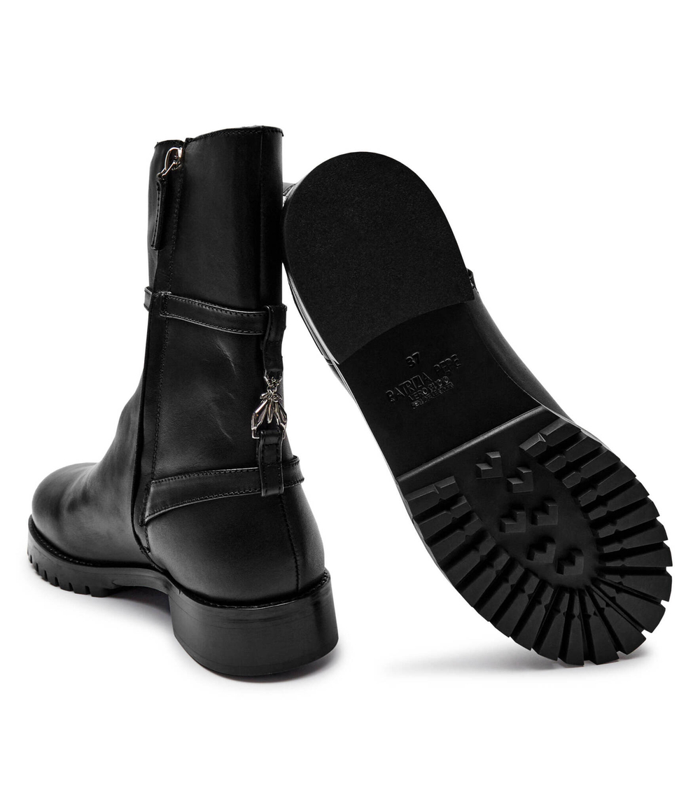 Кожаные ботильоны Patrizia Pepe - черный(8Y0050 L078)