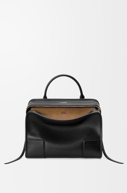 Loewe Большая сумка Amazona 180 из мягкой телячьей кожи, черный