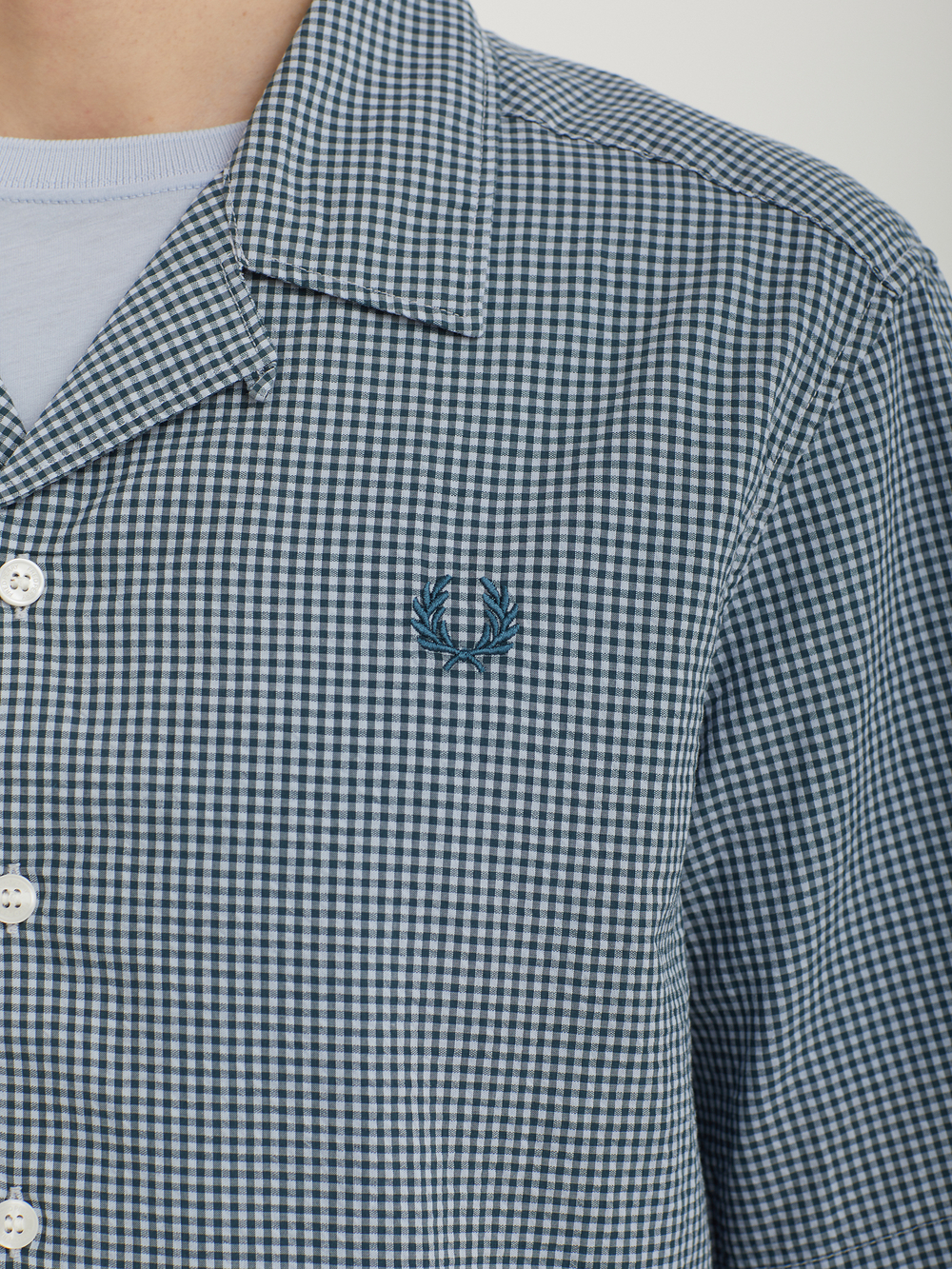Мужская Рубашка Microgingham Seersucker