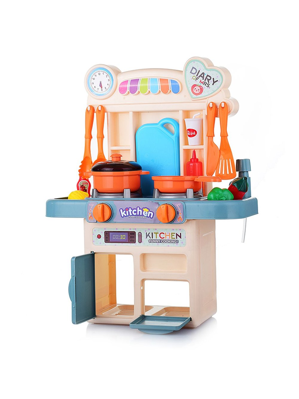 Игровой набор Кухня с дополнительными аксессуарами (353-16B)