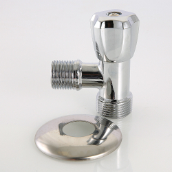 Вентиль угловой для подключения бытовой техники 1/2" х 3/4" серия VT.240.TN