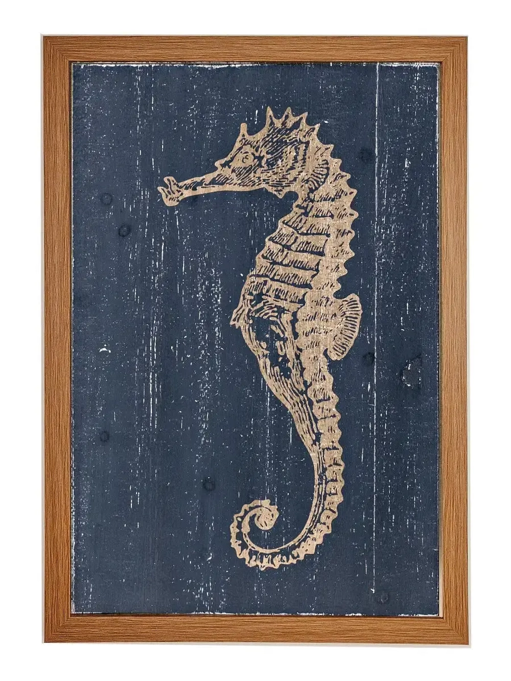 Картина на натуральном холсте "Морской стиль"