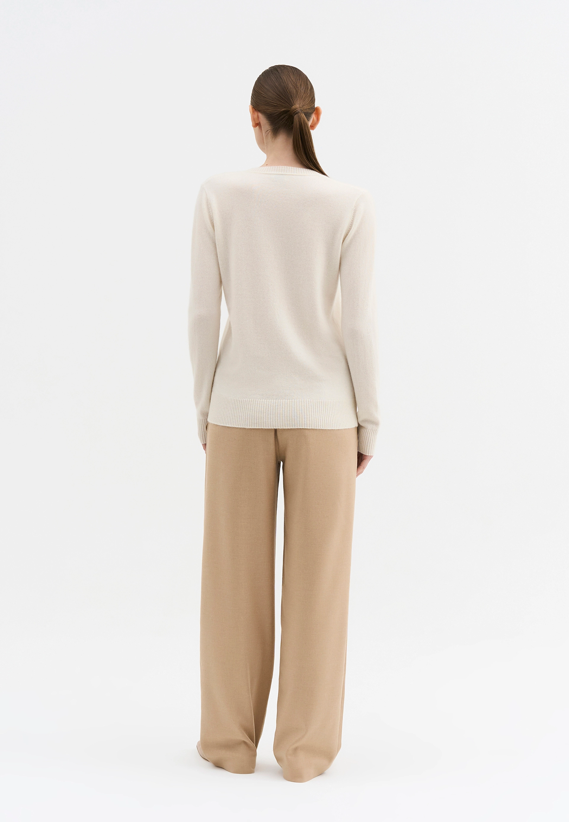 Кашемировый пуловер