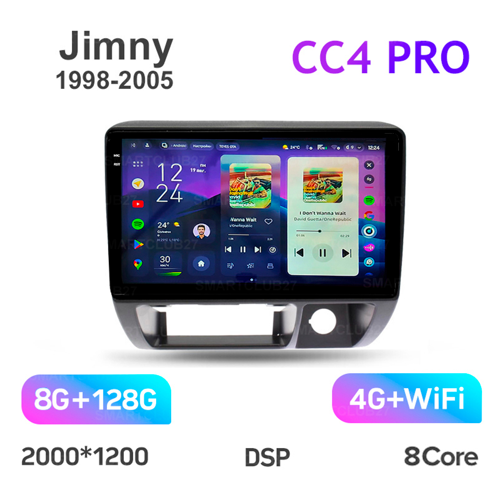 Teyes CC4 Pro 9" для Suzuki Jimny 1998-2005