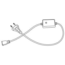 ULS-N22 5M-RGB-1.5M IP67 RRP50C01 Комплект светодиодной ленты 5 м. IP67. RGB. Cетевой шнур 1.5 м с контроллером. TM Uniel