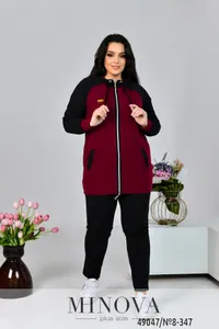 Костюм 8-347-марсала Minova