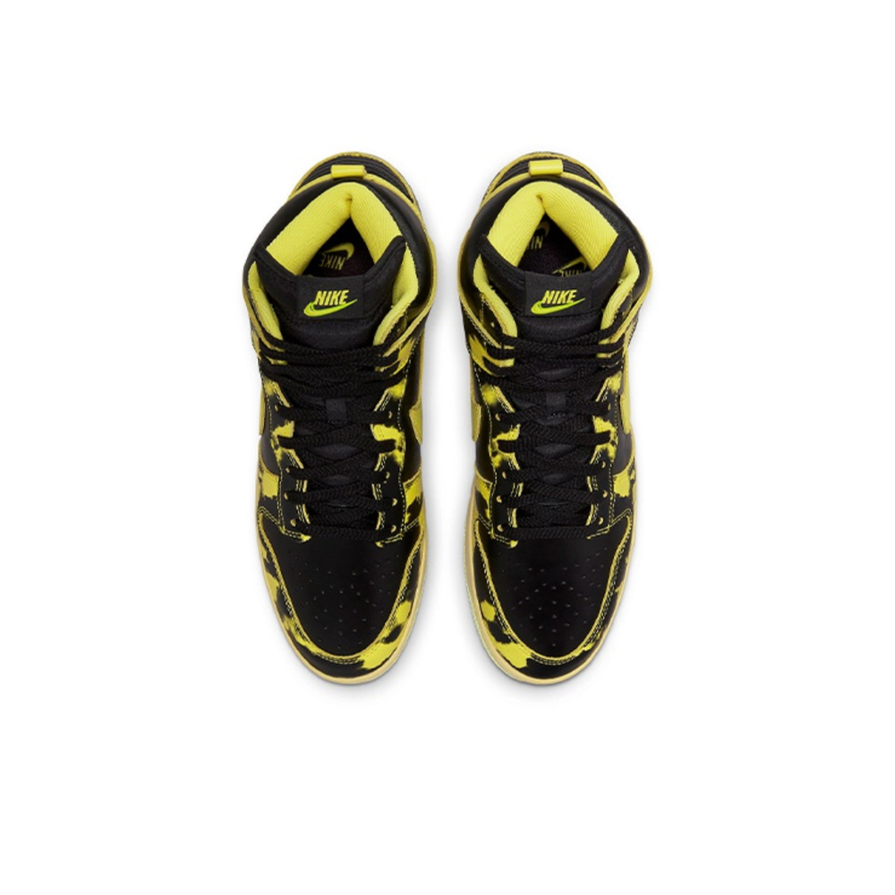 Кроссовки Nike Dunk High 1985 'Yellow Acid Wash' DD9404-001