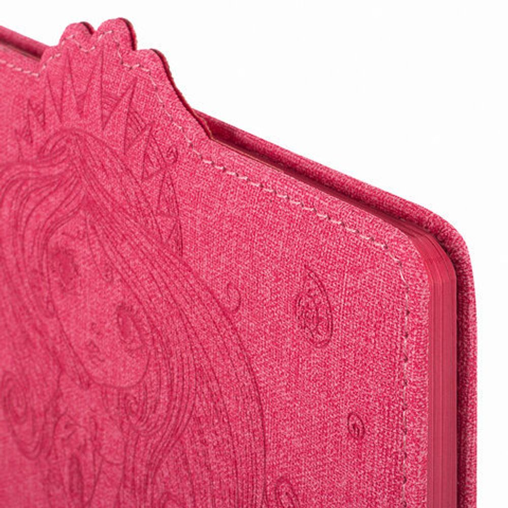 Дневник 1-4 класс 48 л., обложка кожзам (твердая) с фигурным краем, ЮНЛАНДИЯ, "РУСАЛКА", 105948