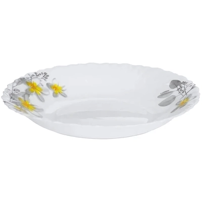 Тарелка суповая 21см «IKATIUM YELLOW» V0066