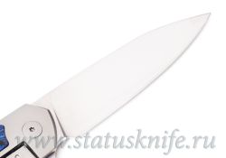 Нож TRILOBIT Blue CF FLIPPER Лопатин Игорьфотография - 6