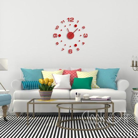 Настенные 3D часы Radius