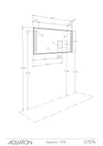 Зеркало AQUATON Отель 150