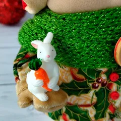 Игрушка интерьерная «Гномик с зайкой», сама зайка