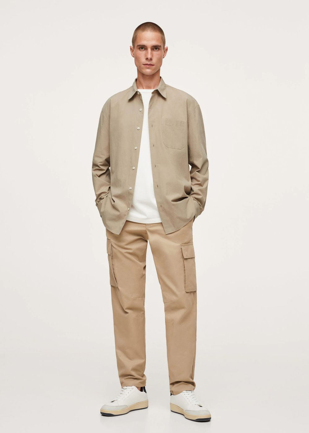 Рубашка relaxed-fit из хлопка