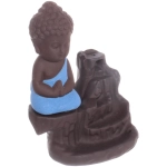 Подставка под стелющиеся благовония «Будда» цвет голубой 12*9см DLX-Bd