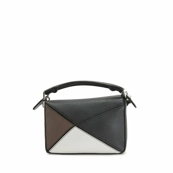 Сумка Loewe Puzzle Mini Bag Black/taupe
