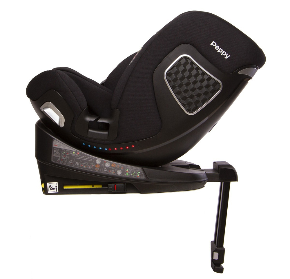 Автокресло Peppy Genius 0-36 I-Size 40-150 см (Black)