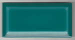 Плитка настенная Metro Green glossy 150x75х9 мм