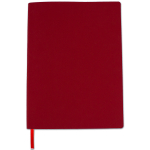 НОВИНКА! Бизнес-тетрадь А4 в клетку BIG BOSS red, 128 листов, гибкая обложка - красный Softtach