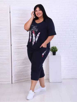 К/ж бриджи+футболка КЖ00032 великан