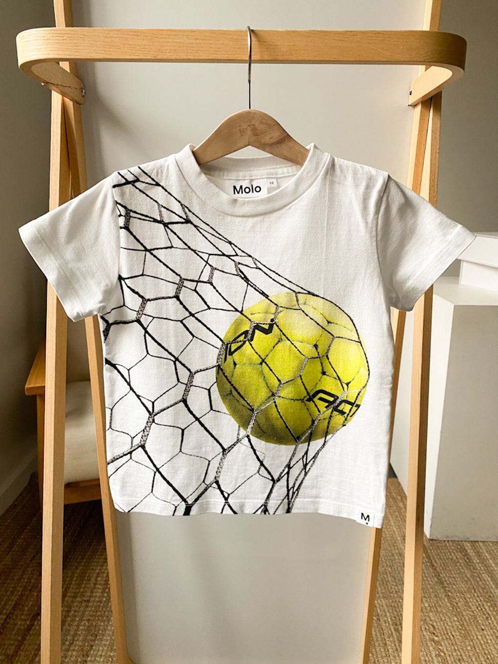 Хлопковая футболка Molo, 98