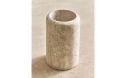 Zara Home стакан для ванной комнаты, мрамор, бежевый · 3533/104