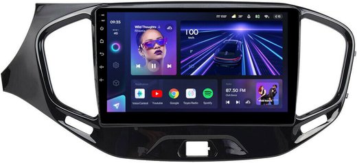 Магнитола для Lada Vesta 2015-2022, Vesta Cross (EnjoY) - Teyes CC3L на Android 10, 8-ядер, CarPlay, 4G SIM-слот