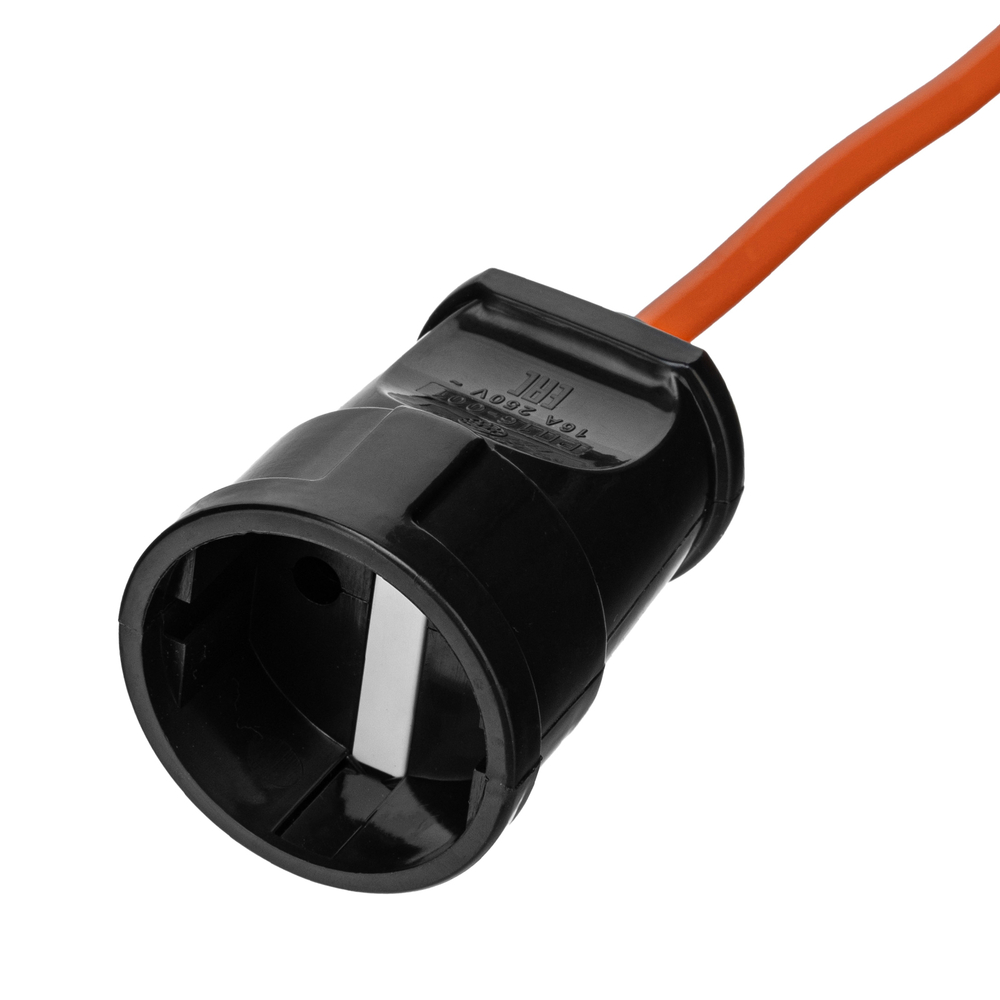 Удлинитель-шнур силовой 30 м, 10A, тип УХ10, 1 розетка, Сибртех