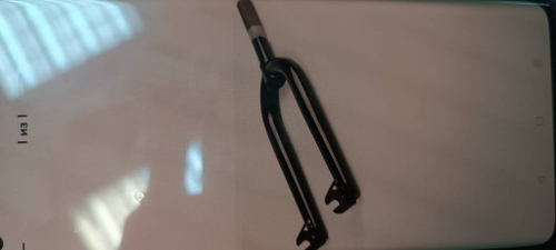 Вилка БМХ 20" шток:25.4х28.6х159мм, сталь, черная