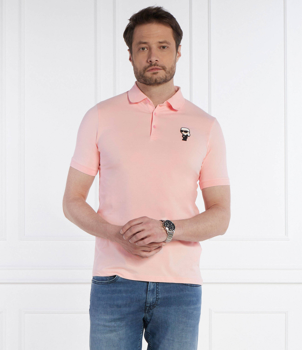 Поло Karl Lagerfeld - лососевый(745022 542221)