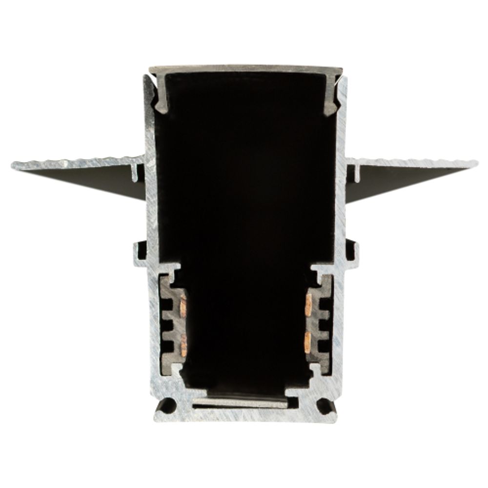 Магнитный трековый шинопровод ЭРА TRM-R20-300 BK встраиваемый 3м черный для системы NOVA | Магнитный шинопровод и аксессуары