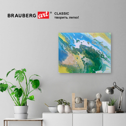 Краски акриловые для техники "Флюид Арт" (POURING PAINT), НАБОР 12 цветов по 60 мл, BRAUBERG ART CLASSIC, 192236