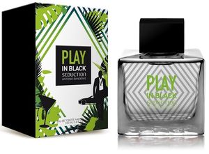 Antonio Banderas Play In Black Seduction for Men