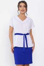 Костюм Лэдис (бело-синий) К14101-14М LT Collection