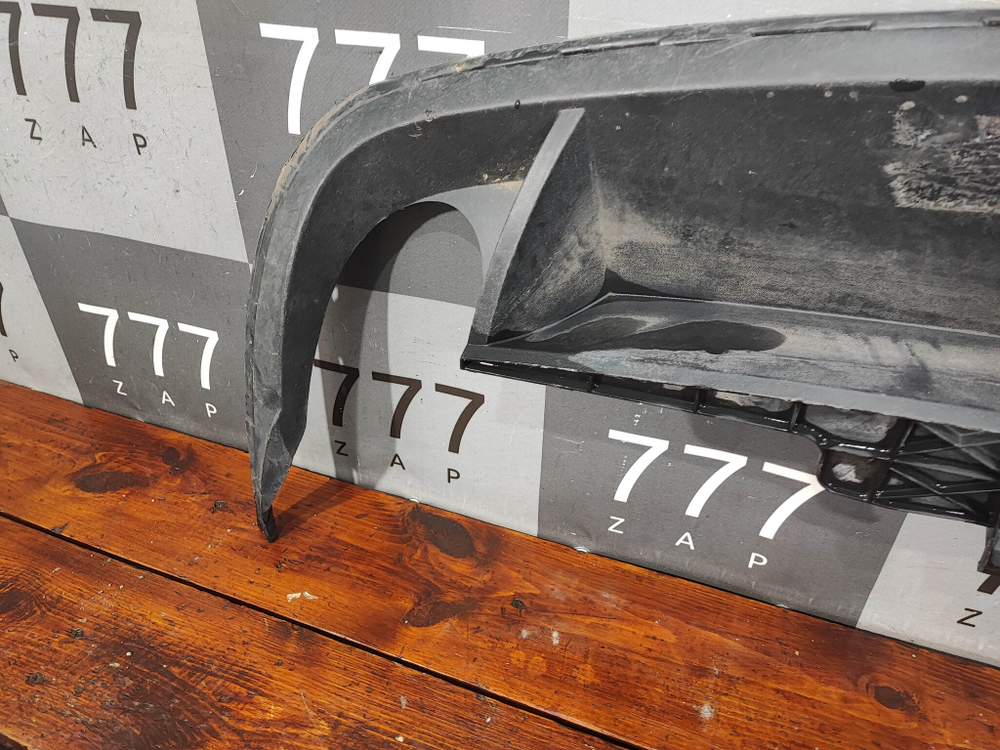 Юбка заднего бампера Volkswagen Passat B7 11-15 Б/У Оригинал 3AE807521